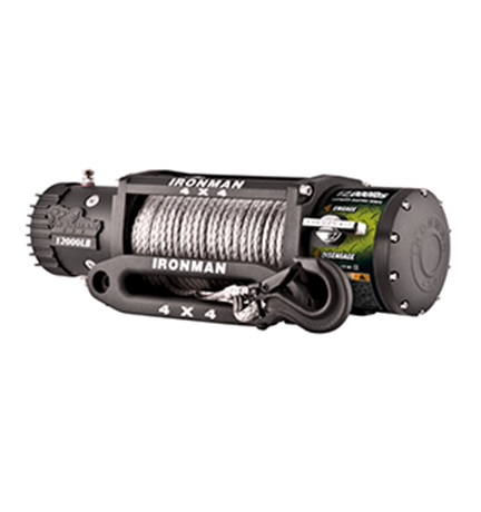 12,000LBS MONSTER WINCH WITH SYNTHETIC ROPE